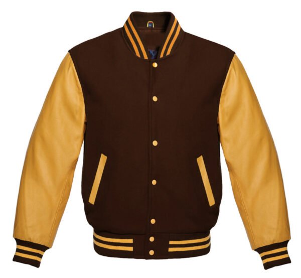 Brown Varsity Jacket