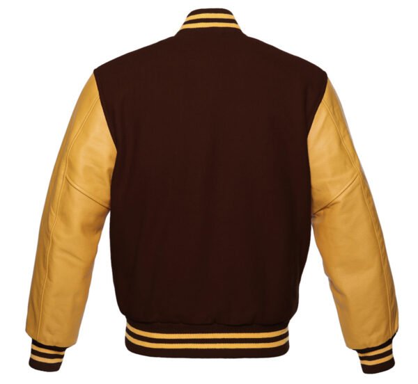 Brown Varsity Jacket - Image 2