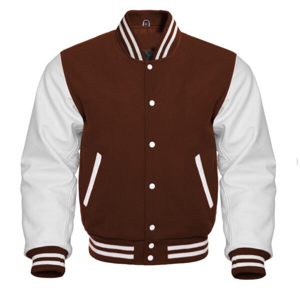 Brown Varsity Jacket