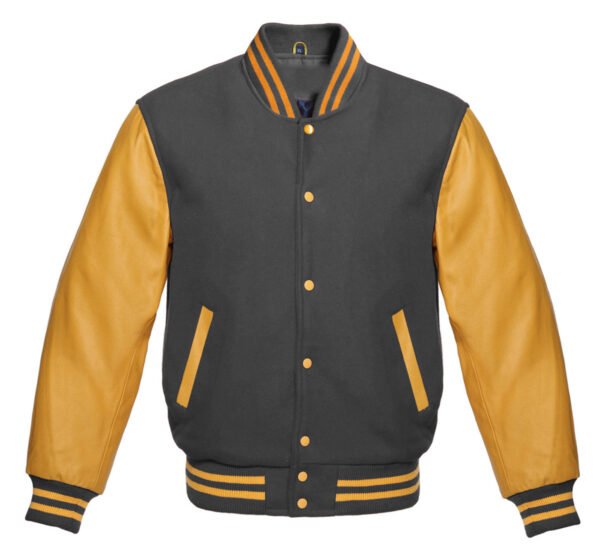 Gray Varsity Jacket