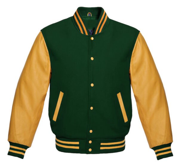 Forest Green Varsity Jacket