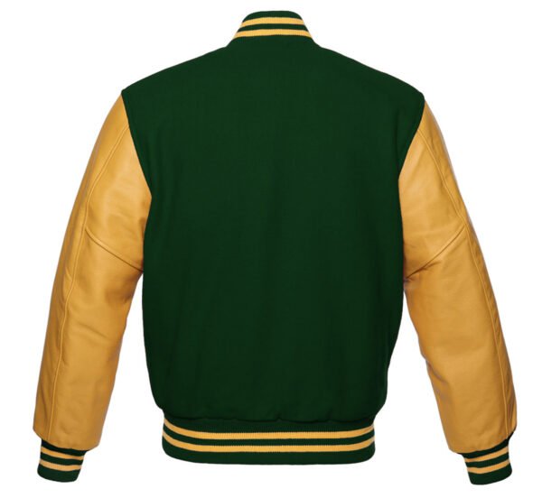 Forest Green Varsity Jacket - Image 2