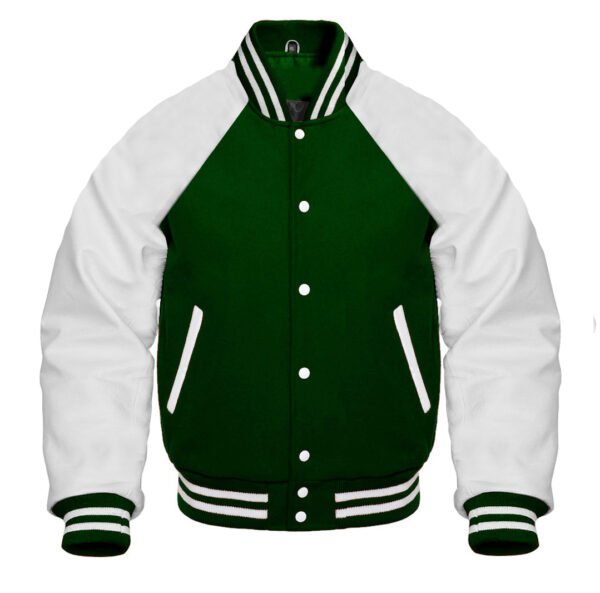Green Varsity Reglan Jacket