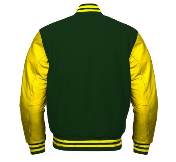 Forest Green Varsity Jacket - Image 2
