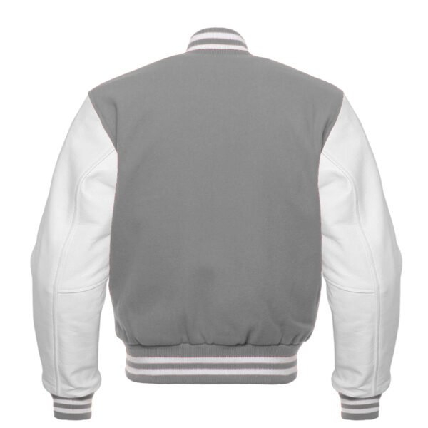 Gray Varsity Jacket - Image 2