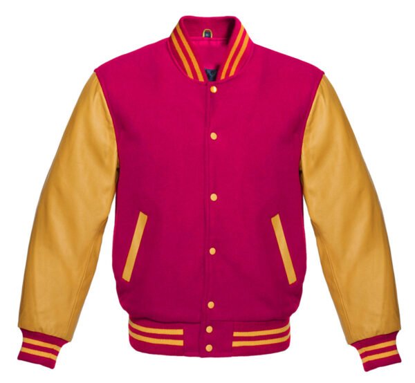 Hot Pink Varsity Jacket