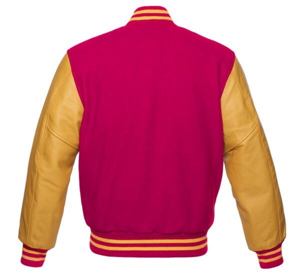 Hot Pink Varsity Jacket - Image 2