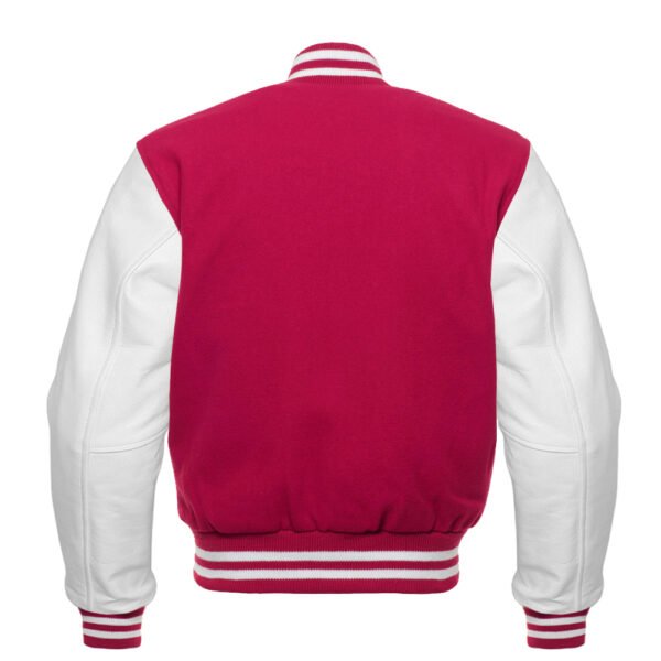 Hot Pink Varsity Jacket - Image 2