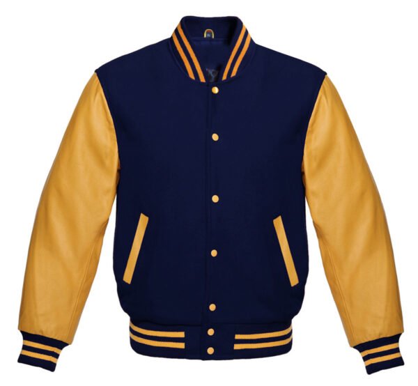 Navy Blue Varsity Jacket