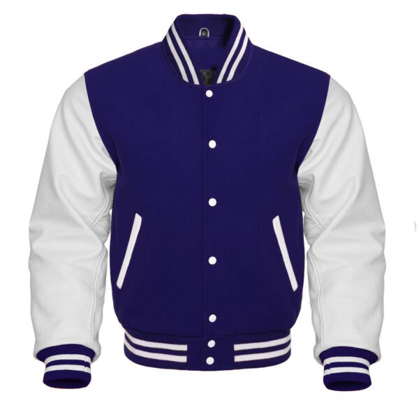 Navy Blue Varsity Jacket