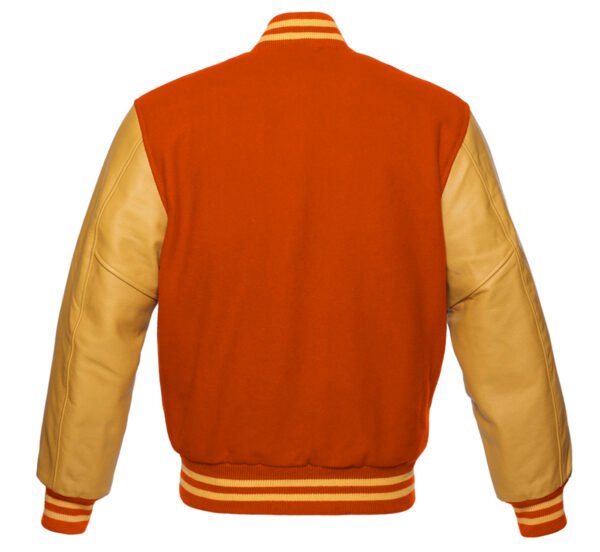 Orange Varsity Jacket - Image 2