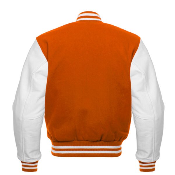 Orange Varsity Jacket - Image 2