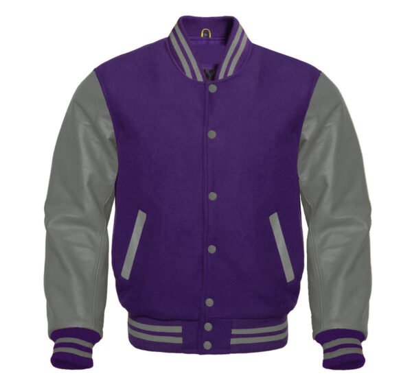 Purple Varsity Jacket