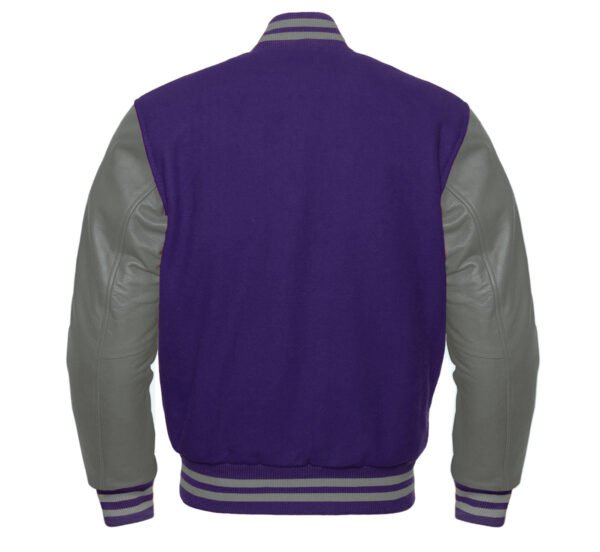 Purple Varsity Jacket - Image 2