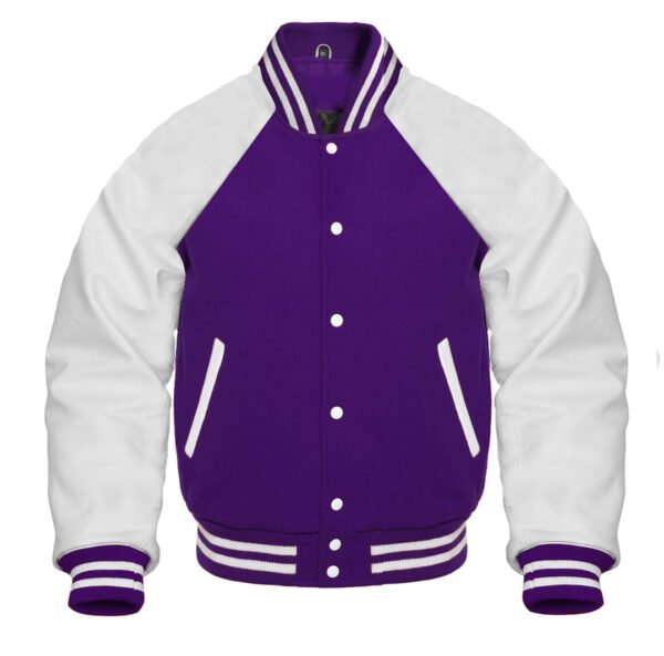 Purple Varsity Reglan Jacket