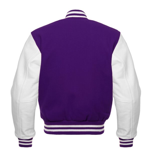 Purple Varsity Jacket. - Image 2