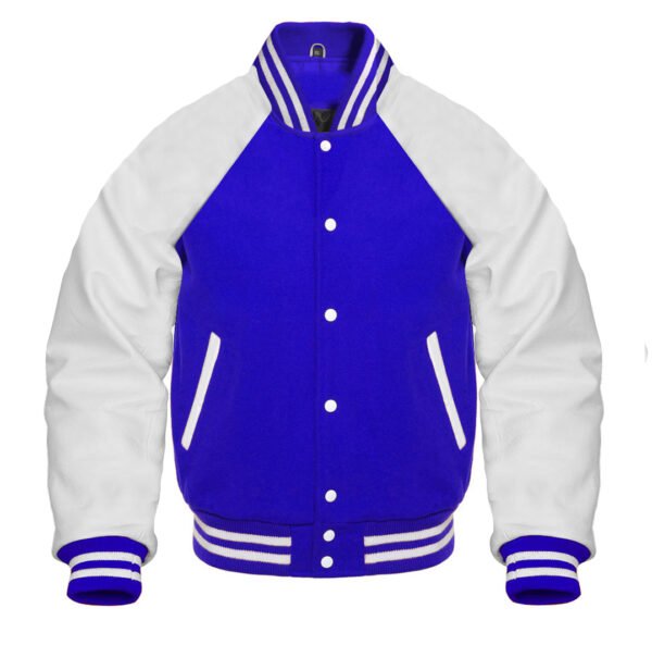 Royal Blue Varsity Reglan Jacket