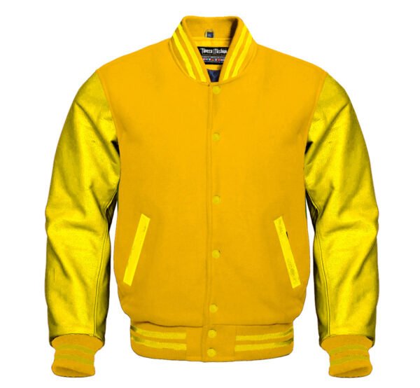 Yellow Varsity Jacket